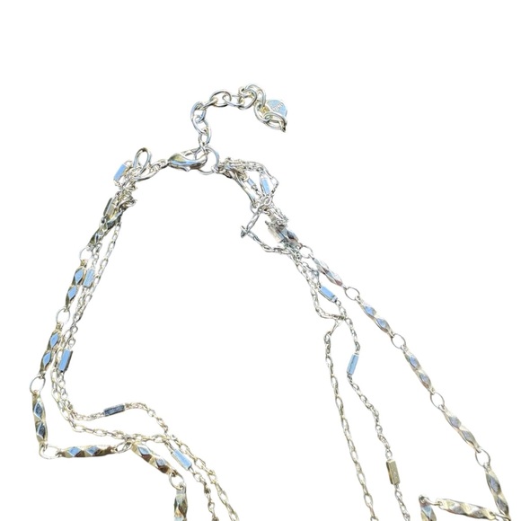 Stella & Dot 3 in 1 Layered Necklace VGUC - Picture 7 of 7